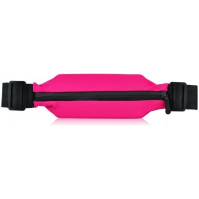 Pouzdro sportovní bederní pás telefon univerzální HSK-23 růžové – Zboží Mobilmania