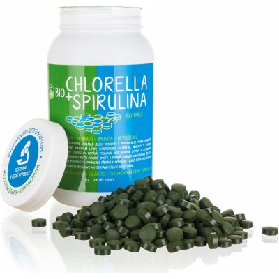 Empower Supplements Bio Chlorella + Spirulina 750 tablet – Zbozi.Blesk.cz