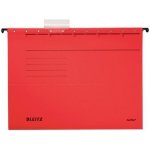 Desky závěsné Leitz ALPHA typu "V", červené, 25 ks – Zboží Živě
