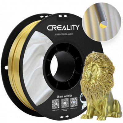Creality CR-Silk PLA zlatostříbrná 1 kg, 1,75 mm
