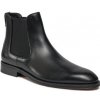 Pánské kotníkové boty Boss kotníková obuv s elastickým prvkem Derrek Cheb 50505615 černá
