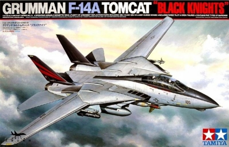 Tamiya 60313 F-14A Tomcat černá Knights 1:32