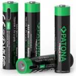 PATONA nabíjecí baterie AAA/LR03 Li-Pol 500mAh 1,5V s USB-C nabíjením, 4ks v balení | Zboží Auto