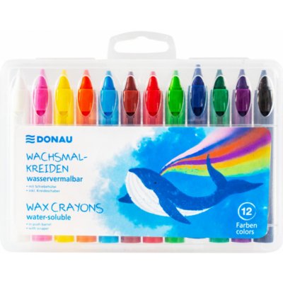 Donau voskovky rozpustné se škrabkou 12 ks – Zboží Mobilmania