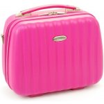 Snowball 82535 kosmetický kufřík velký 30x34x18 cm růžová – Zboží Mobilmania