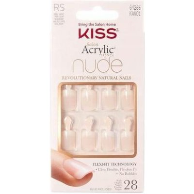 Kiss přirozené čtvercové Nude 200 ks – Sleviste.cz