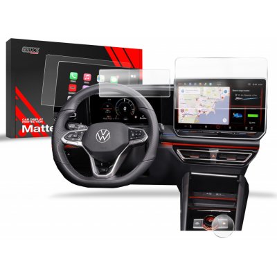 GRIZZ Protector, Ochranná fólie na display 3v1 Matte, VW Tayron, 2024- , Display 12,9" – Zboží Živě