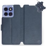 Mobiwear Kožené flip Motorola Edge 60 Pro Modré – Zboží Živě