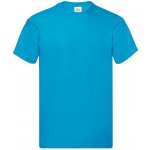 Fruit of the Loom pánské tričko Original T Azure blue – Hledejceny.cz