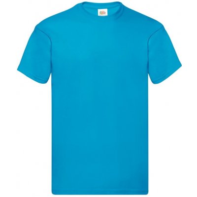 Fruit of the Loom pánské tričko Original T Azure blue – Hledejceny.cz