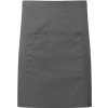 Zástěra Premier Workwear Gastro zástěra PR141 Dark Grey Pantone 425C 70x50cm