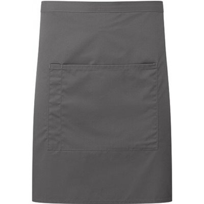 Premier Workwear Gastro zástěra PR141 Dark Grey Pantone 425C 70x50cm – Hledejceny.cz