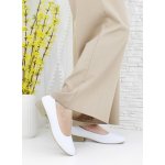 Cathay moda baleríny 3710-8 bílé – Zboží Dáma