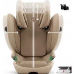 Cybex Solution G2 i-Fix Plus 2025 Almond Beige – Zboží Dáma