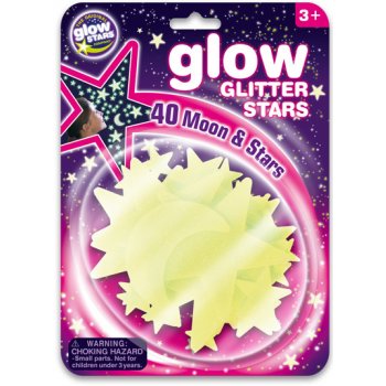 GlowStars Kreativní sada Glow Glitter Stars