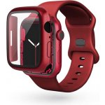 Epico Glass Case Apple Watch Series 7/8/9 41mm červené 63310151400001 – Zboží Živě