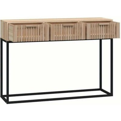 NoBi NOLA dřevo, kov, dub sonoma černá – Zbozi.Blesk.cz