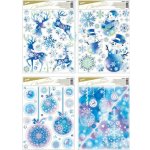 MFP okenní fólie vánoce glitr VA031 30x42cm 8886648 – Hledejceny.cz