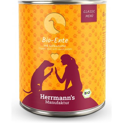 Herrmann's Bio Kachní maso s batáty 0,8 kg – Hledejceny.cz