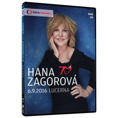 Hana Zagorová 70 - DVD+CD – Zbozi.Blesk.cz