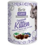 Brit Care Snack Superfruits Kitten s kuřetem, kokosem a borůvkou 100 g – Zboží Mobilmania