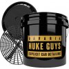 Příslušenství autokosmetiky Nuke Guys Explicit Gold Bucket 12 l s mřížkou a víkem