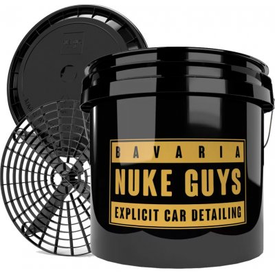 Nuke Guys Explicit Gold Bucket 12 l s mřížkou a víkem – Zboží Mobilmania