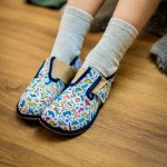Pegres barefoot přezůvky BF01 Dinosaurus – Zboží Dáma