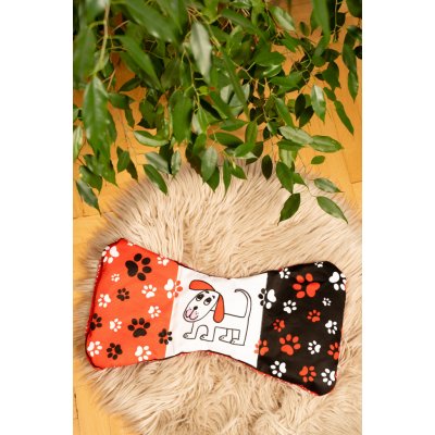 Jsem máma Kontrastní nahřívací polštářek 42x22 Pejsek – Zboží Dáma