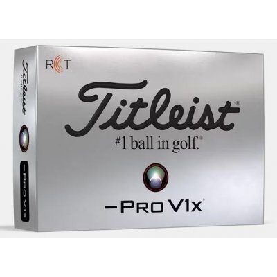 Titleist Pro V1x Left Dash RCT golfové míčky