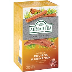 Ahmad Tea Rooibos and cinnamon alupack 20 sáčků 1,5 g