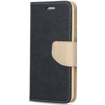 Pouzdro Fancy Book Xiaomi Redmi 9 / zlaté černé – Zboží Živě