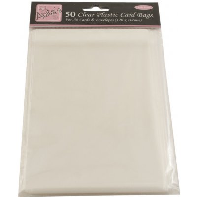 Card Making Celofánové obaly obdélníkové 12x16,7cm (50ks) – Zboží Živě