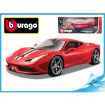 Bburago Ferrari 458 Spider Hotwheels červená 1:18 – Sleviste.cz