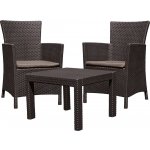 Rojaplast ROSARIO BALCONY set hnědý – Zboží Dáma