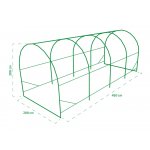 Garden King Atrium 450 x 200 x 200 cm PM-1310 – HobbyKompas.cz