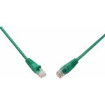 Solarix C5E-114GR-10MB Patch, CAT5E, UTP, PVC, 10m, zelený – Zboží Živě