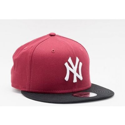 New Era 9FIFTY MLB Color Block New York Yankees Snapback Cardinal / Black – Zboží Mobilmania