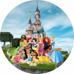 1x Jedlý papír PRINCEZNY ● velikost: průměr 10 cm ☝, ● materiál: JEDLÝ PAPÍR Ⓜ️ – Sleviste.cz