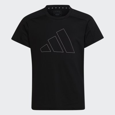 adidas dětské tričko s krátkým rukávem G TR-ES BL T HR5783 černá – Zboží Mobilmania