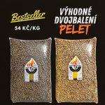 Smoky Pellets set dřevěných pelet Buk 15 kg a buk, jasan, ořech 15 kg – Zboží Dáma