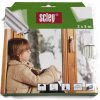 Scley těsnění do dveří a oken 0398-401006 bílé
