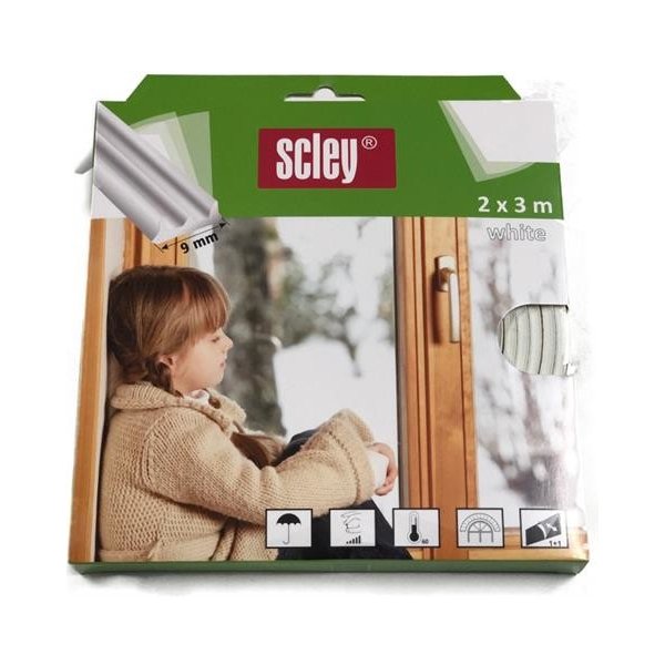 Scley těsnění do dveří a oken 0398-401006 bílé