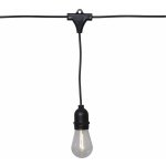 Star trading LED-Party-Kette String Light schwarz 10 warmwhite LED ca. 30x4,5 cm ca. 3,6 m transparente Gl – Hledejceny.cz
