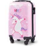 WINGS kufr unicorn kd01 jay Růžový 28 l – Sleviste.cz