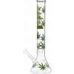 VPKCZ Skleněný bong Leaf Jhari Beaker Ice 45cm – Zboží Dáma