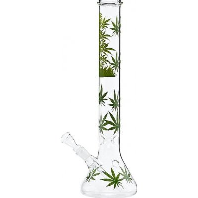 VPKCZ Skleněný bong Leaf Jhari Beaker Ice 45cm – Zboží Dáma