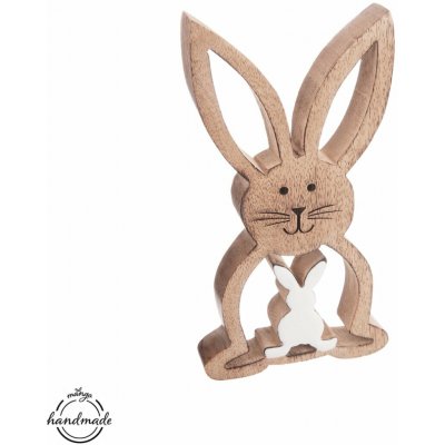 ORION Dřevěný zajíc MANGO 12x22cm – Hledejceny.cz