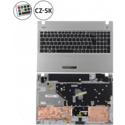 Samsung NP-Q530 klávesnice s palmrestem – Hledejceny.cz