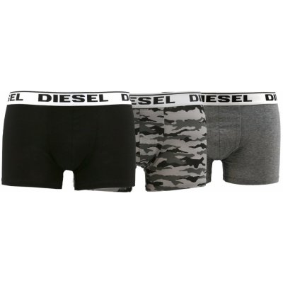 Diesel boxerky KORY-CKY3_RHASO_E4111-3Pack šedá